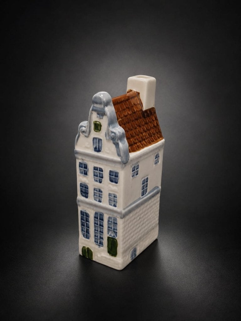 Miniature de maison de canal hollandaise en céramique., Antiquités & Art, Enlèvement