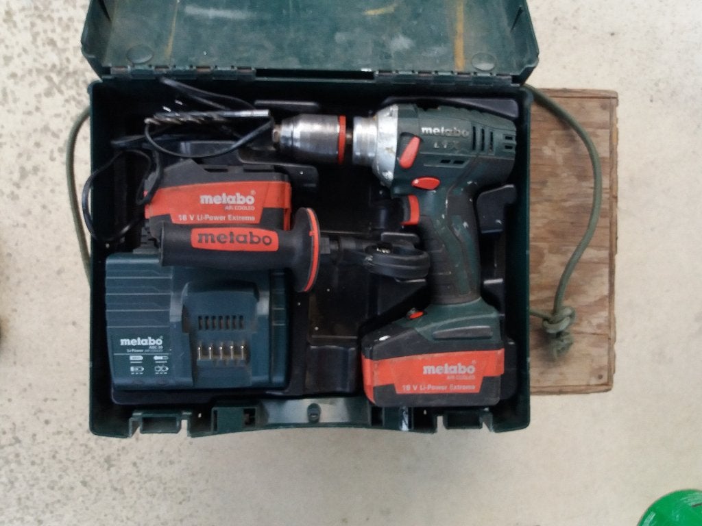 Metabo BS 18 LTX boormachine accu, Ophalen, Gebruikt, Variabele snelheid, Boor- en Schroefmachine