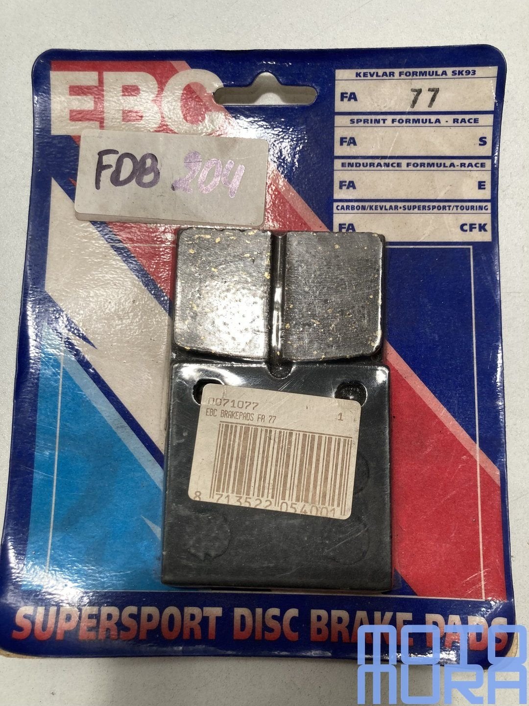EBC Fa077 remblokken BMW R65 R80 R850 R100 GS  remblokken NO, Motoren, -, -, Nieuw, Ophalen of Verzenden