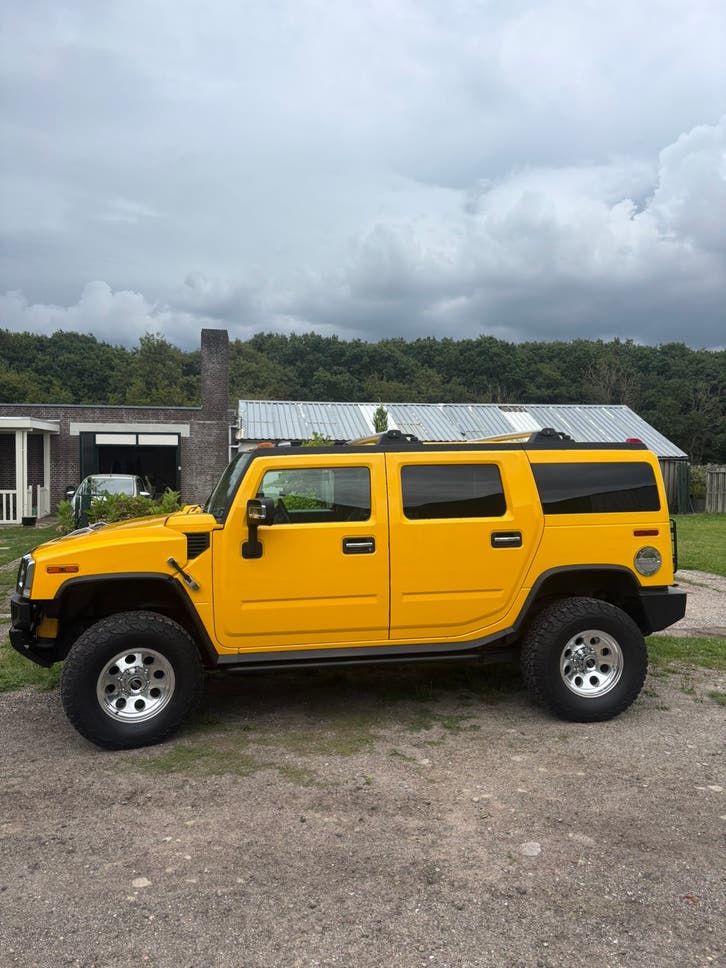 Nette Hummer H2 - 2006 - 118635 km - Geweldig Audio systeem, Auto's, Automaat, 700 g/km, Particulier, 5967 cc