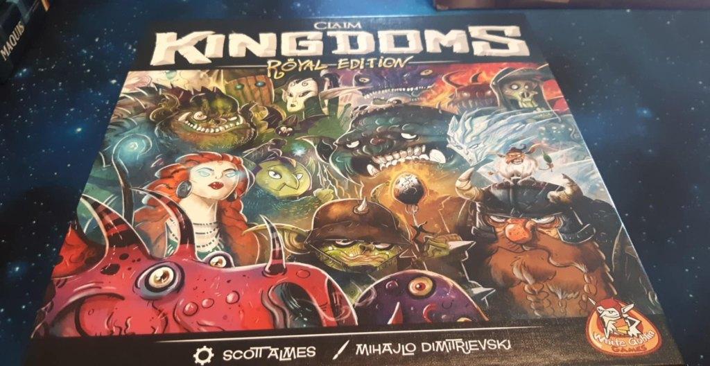 Claim Kingdoms Royal Edition - NL - 2-4 spelers - 30 €, Een of twee spelers, Ophalen of Verzenden, Zo goed als nieuw, White Goblin Games