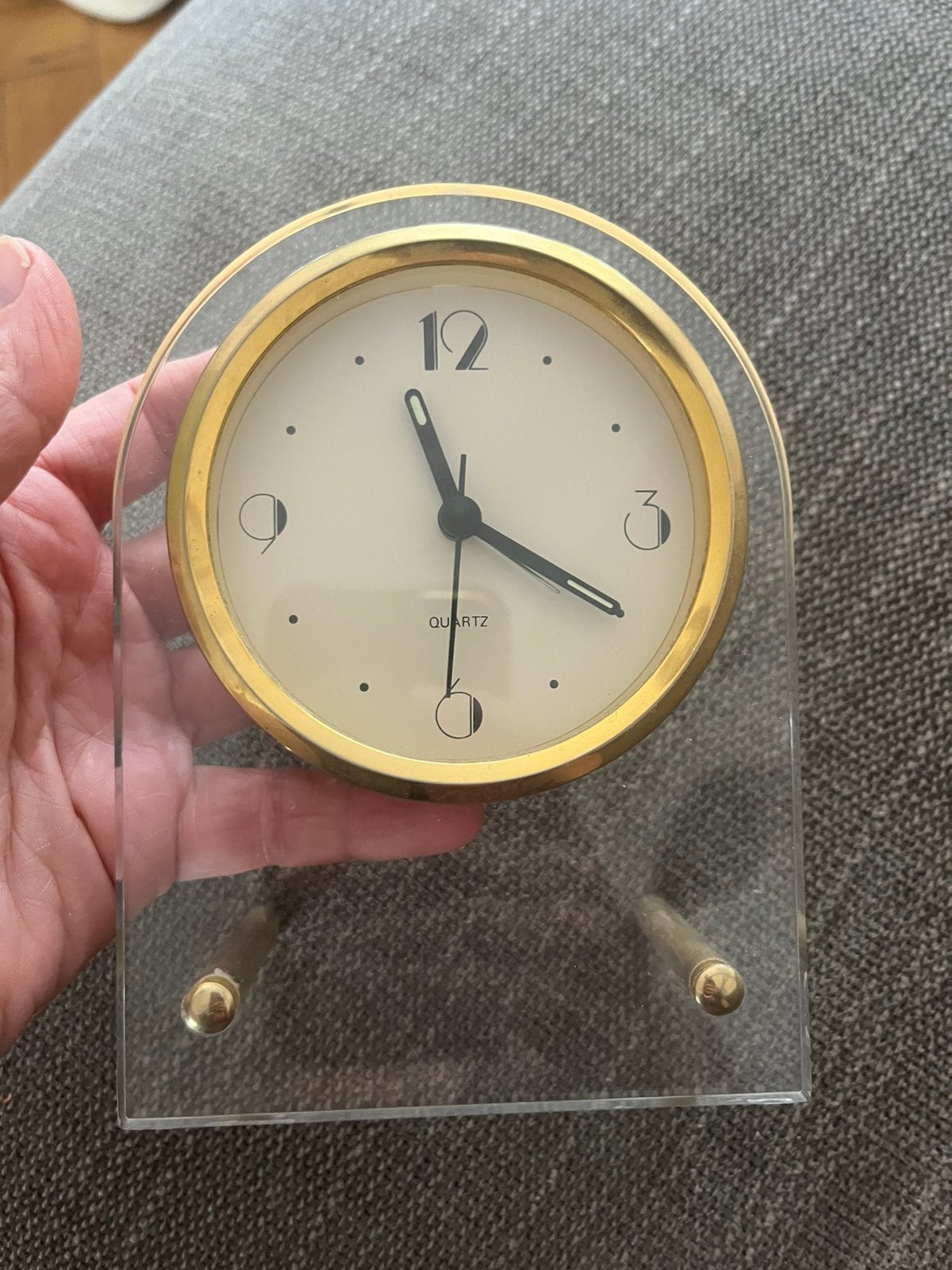 Reveil vintage, Ophalen