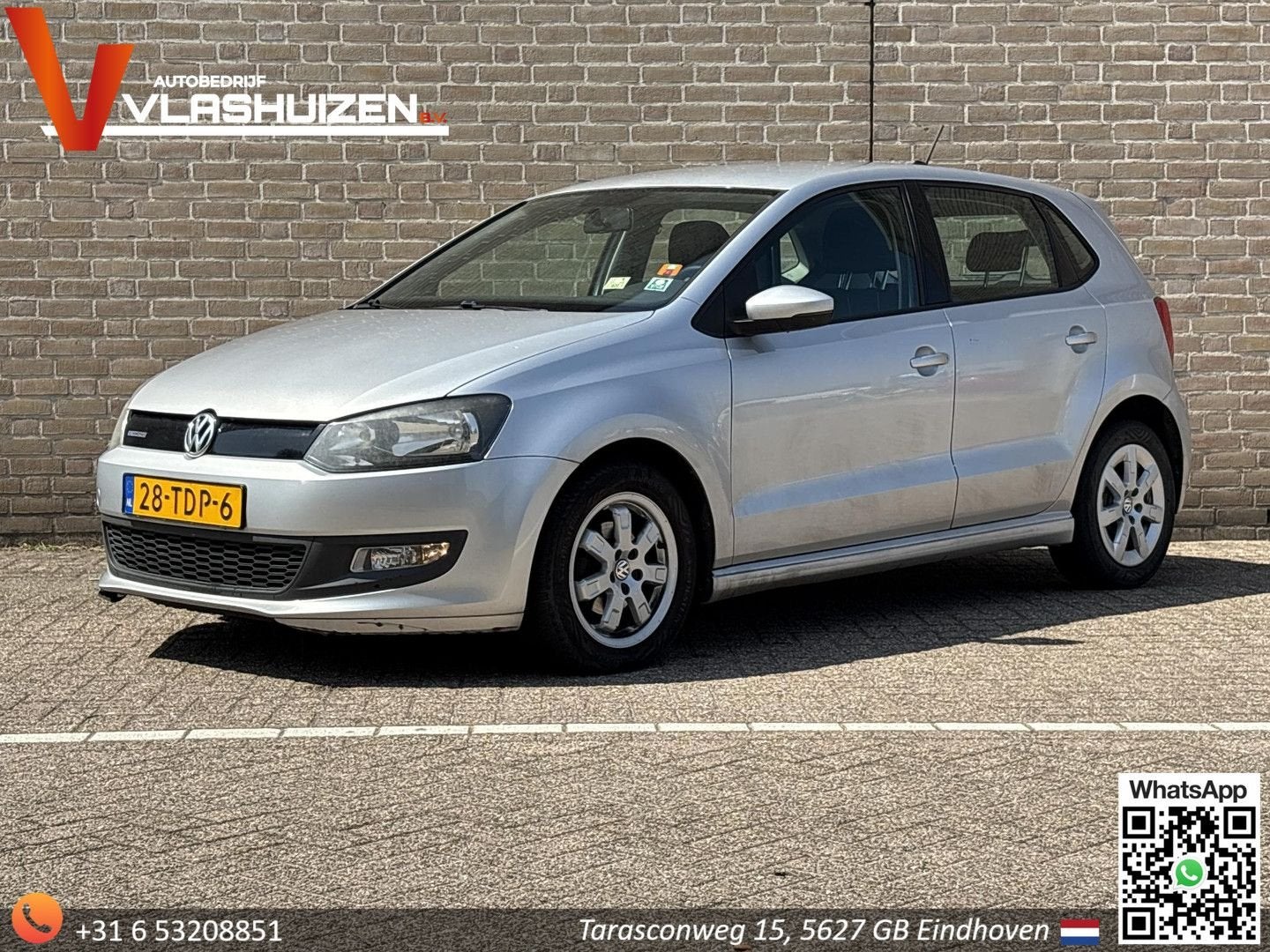 Volkswagen Polo 1.2 TDI BlueMotion Comfortline | Airco | Cru, Start-stop-systeem, Zwart, Bedrijf, Zilver of Grijs
