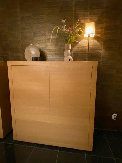 twin kasten, Ophalen, 100 tot 150 cm, Eikenhout, Minder dan 150 cm