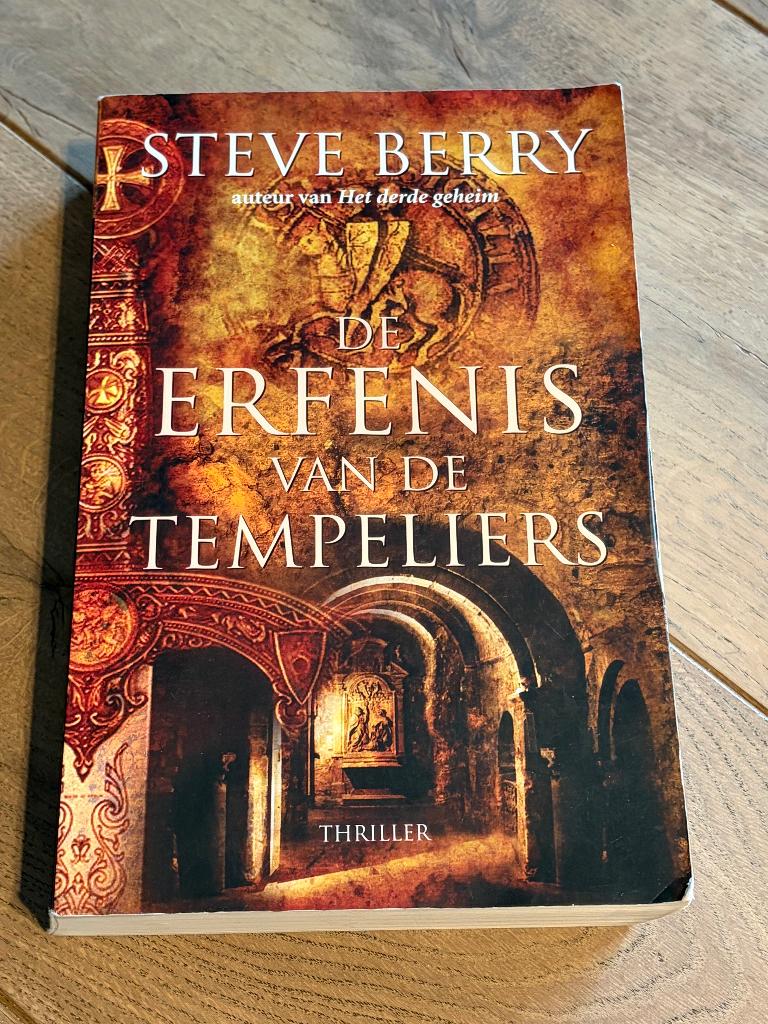 Steve Berry - De erfenis van de tempeliers, Boeken, Ophalen of Verzenden, Zo goed als nieuw