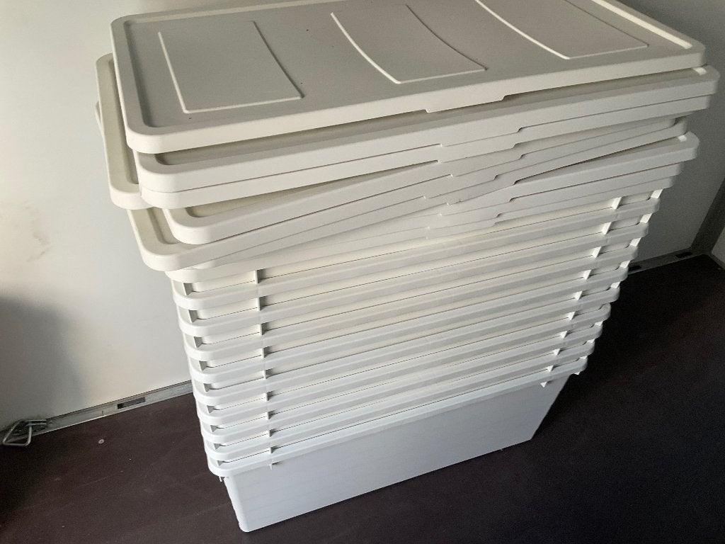 Opbergbox  met deksel, Doe-het-zelf en Bouw, Kratten en Dozen, Ophalen, Gebruikt, Bak of Kist