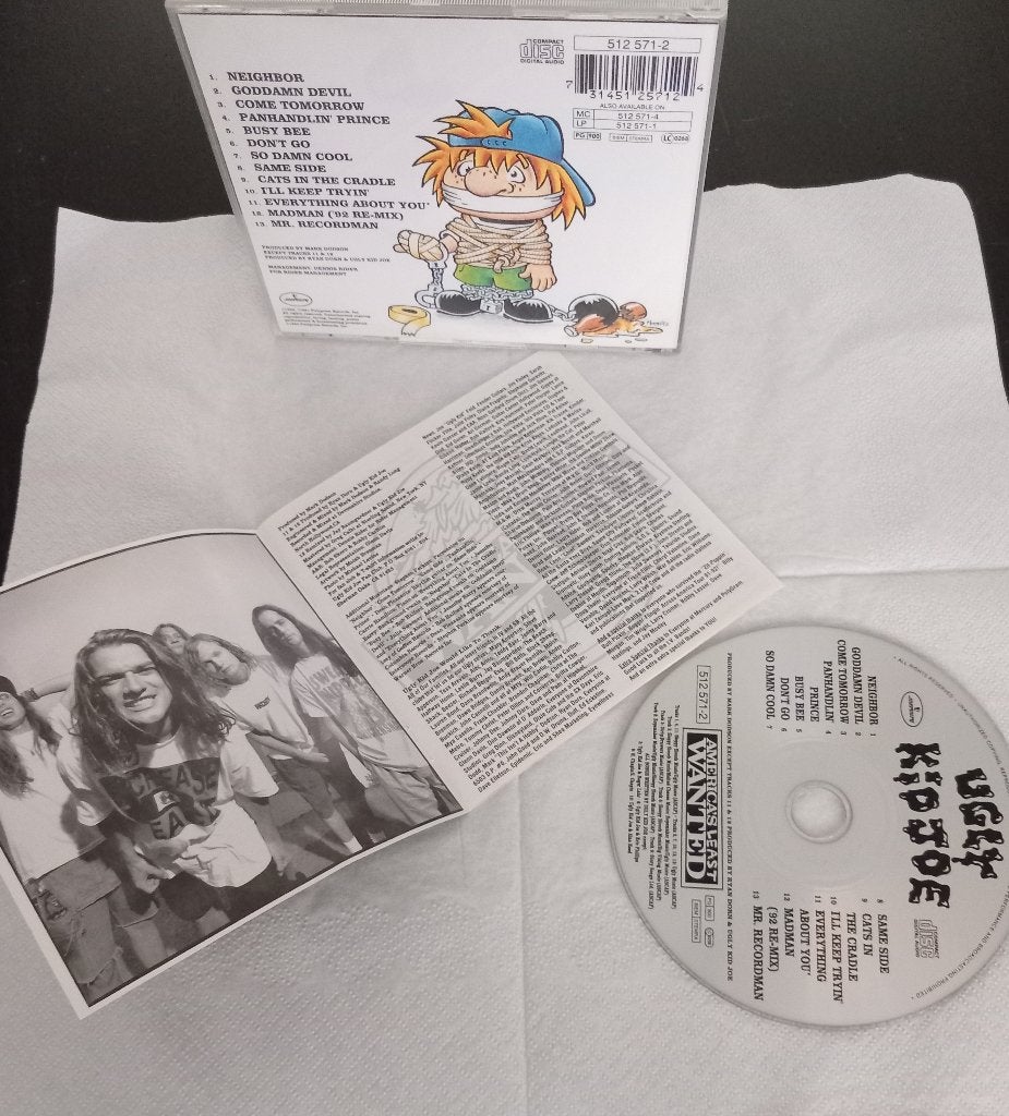 Ugly Kid Joe - America's Least Wanted - 1992, CD & DVD, CD | Hardrock & Metal, Enlèvement, Utilisé, Hard rock, Album