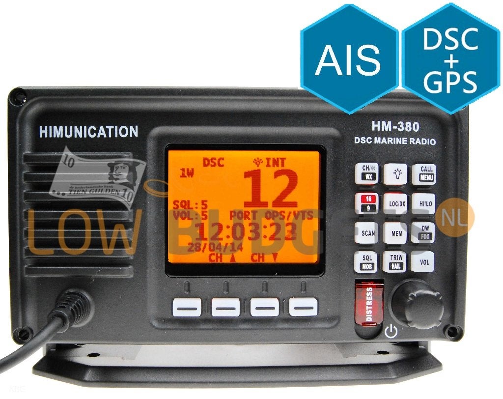 Himunication HM380S Marifoon AIS DSC GPS ATIS, Autos : Divers, Autos divers Autre, Envoi