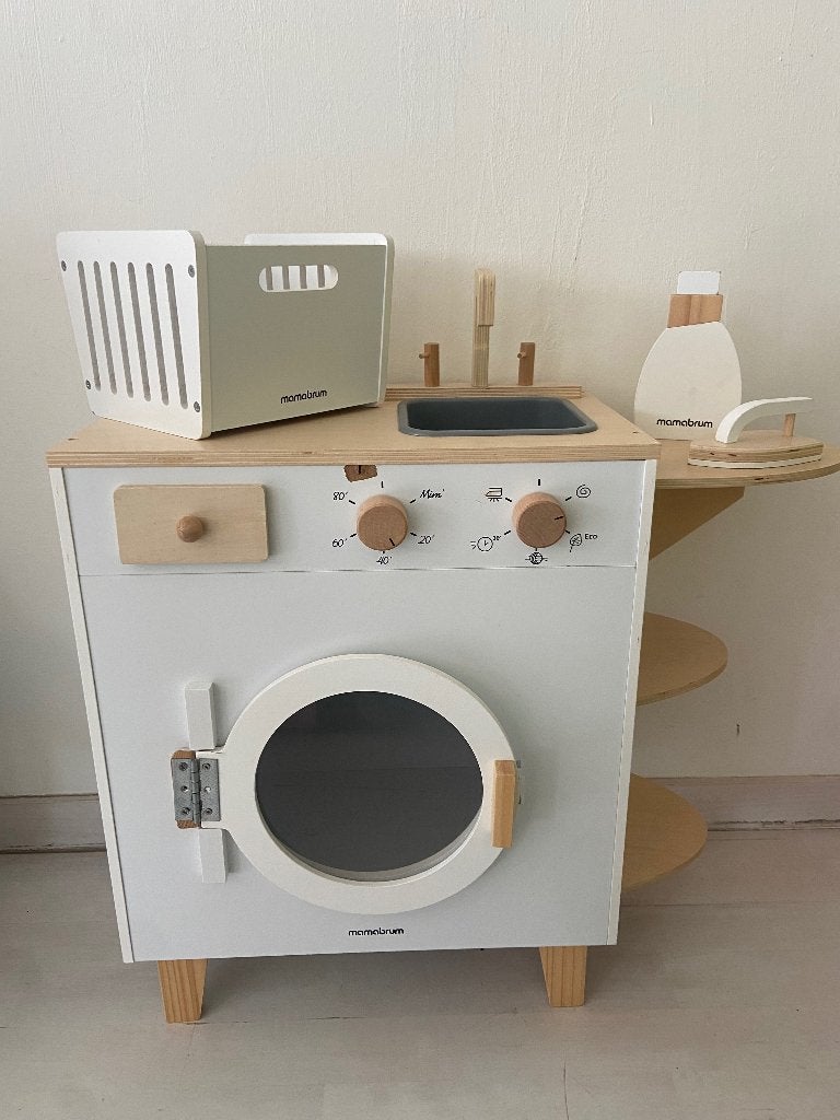 Mamabrum: houten wasmachine, Ophalen, Gebruikt, Meubelstuk of Keukentje