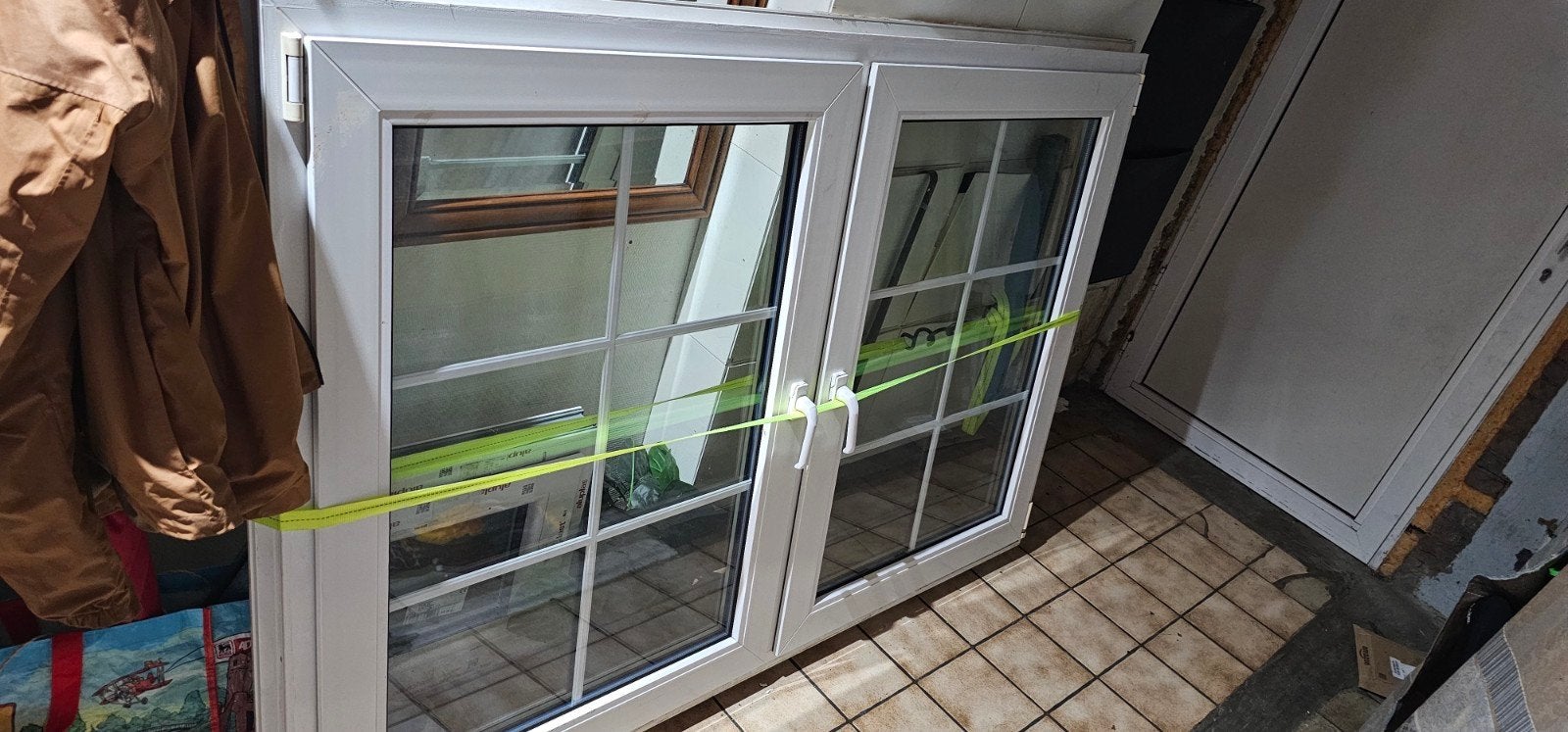 pvc raam draai en kipstand, Châssis de fenêtre, 75 à 150 cm, Synthétique, Enlèvement