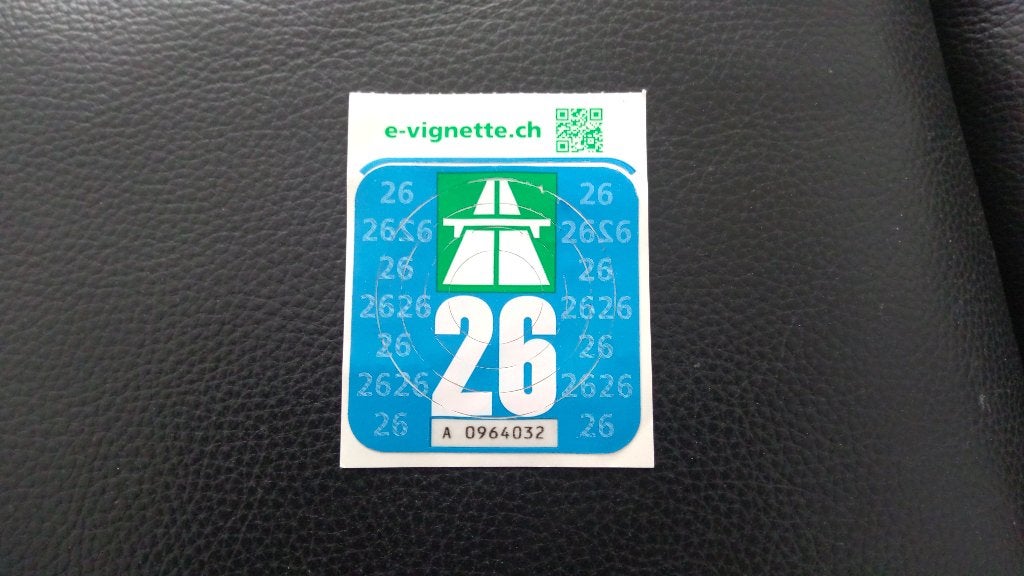 Vignette autoroutiere, Enlèvement