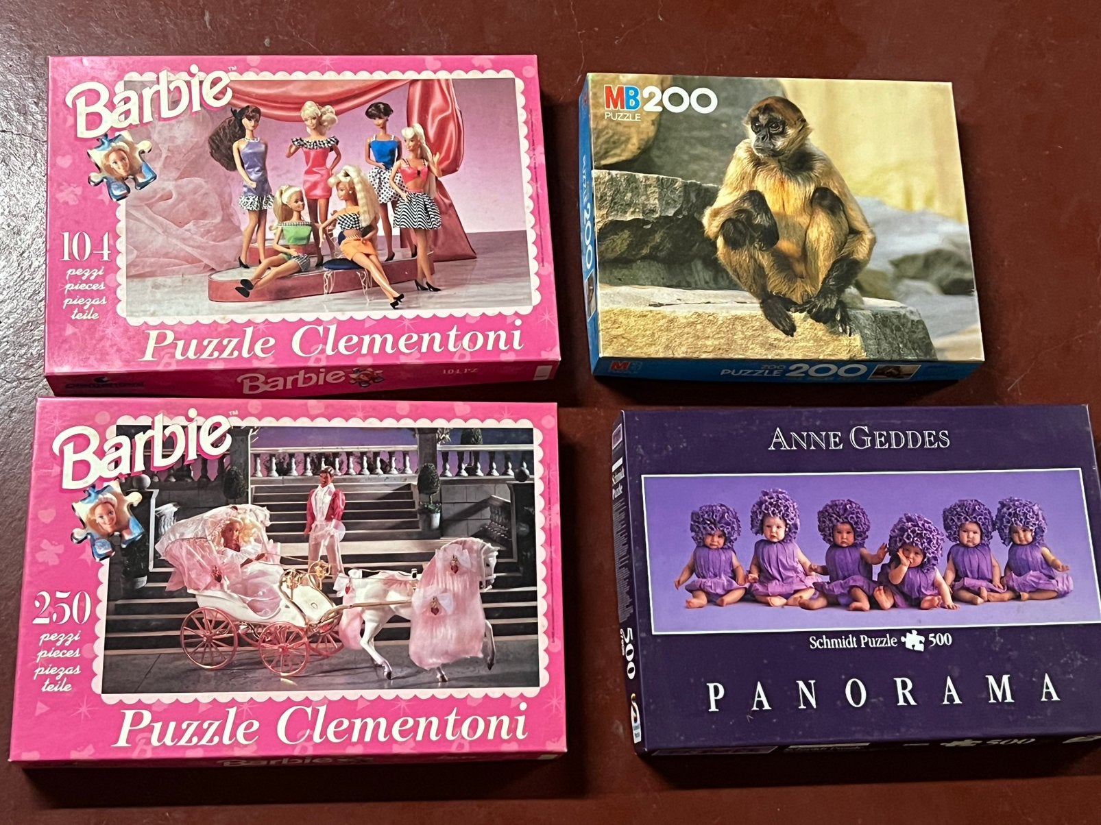 4 puzzels, Kinderen en Baby's, Ophalen