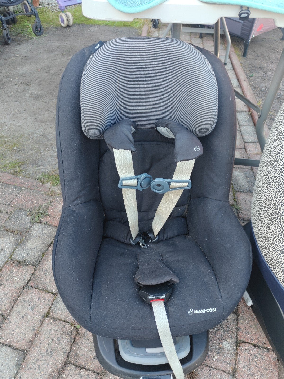 maxi cosi basis + autostoel pearl, Kinderen en Baby's, Ophalen, Gebruikt, Slaapstand, Isofix