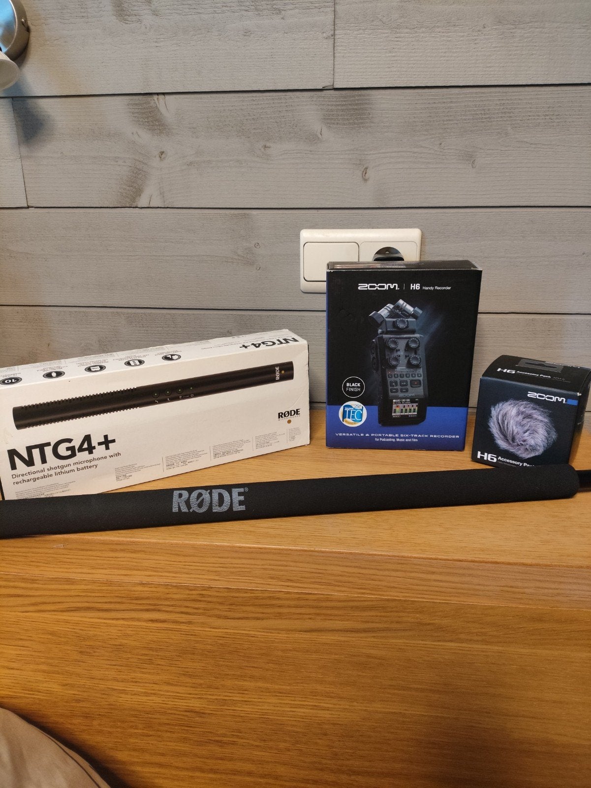 Ensemble enregistrement audio zoom h6 rode ntg4+, TV, Hi-fi & Vidéo, Enregistreurs audio, Envoi