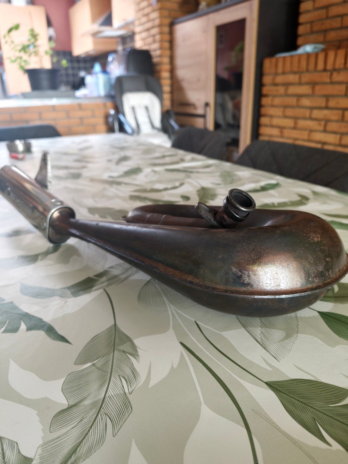 Originele korte pot van Simonini, Ophalen