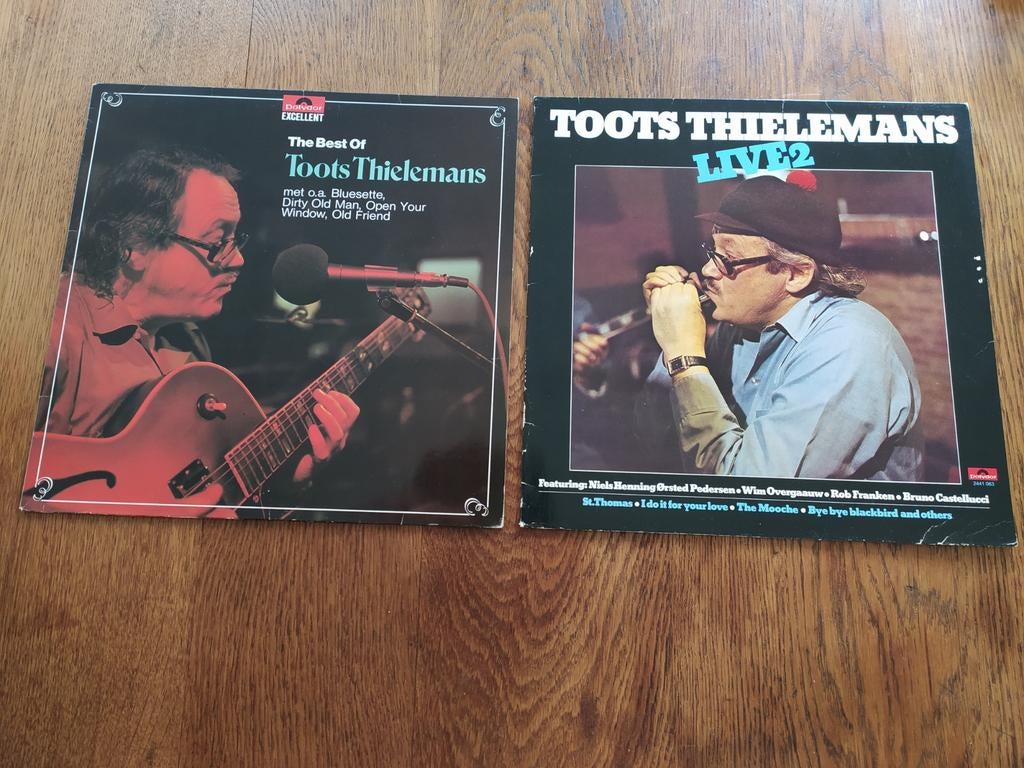33 T vinyls Toots Thielemans, Cd's en Dvd's, 1960 tot 1980, Gebruikt, Overige formaten, Ophalen of Verzenden