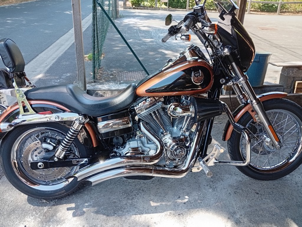 Harley Davidson dyna super glide Fxdc 96ci 105anth, Permis Moto A, Plus de 35 kW, Chopper, 2 cylindres