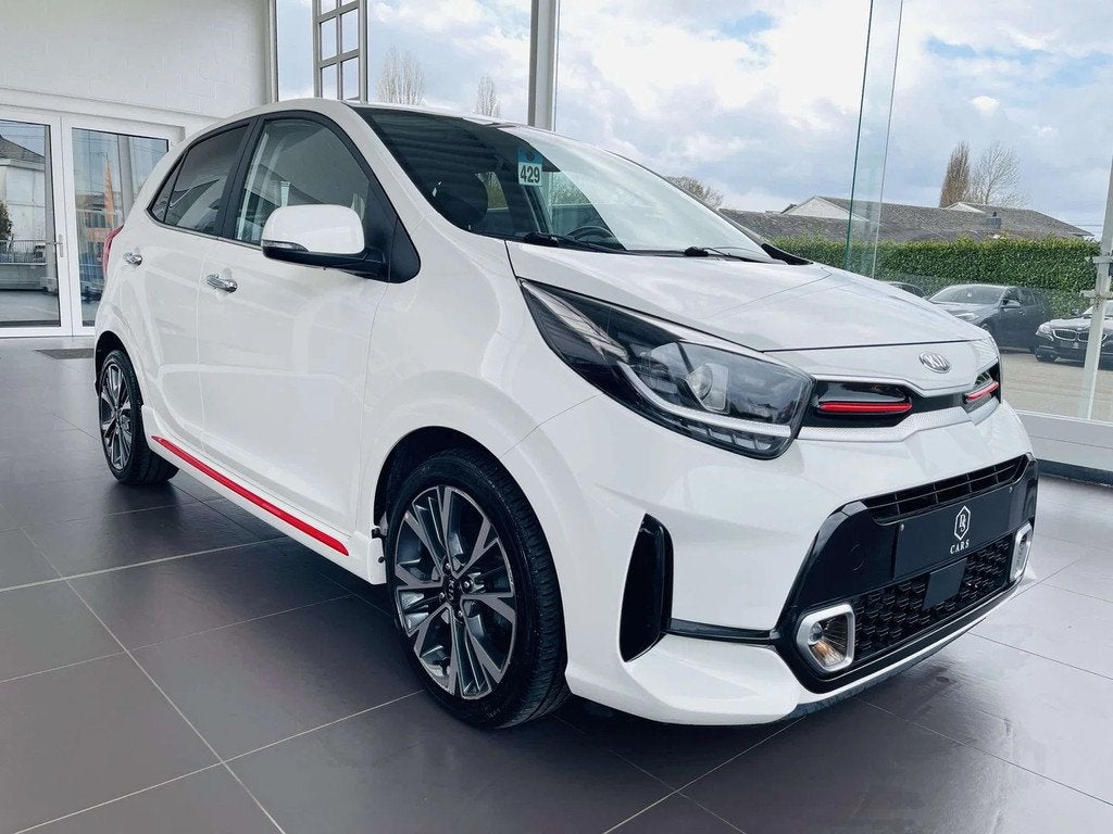 Kia Picanto 1.0i GT Line * GARANTIE + CUIR + GPS *, Cuir, Achat, 998 cm³, Euro 6