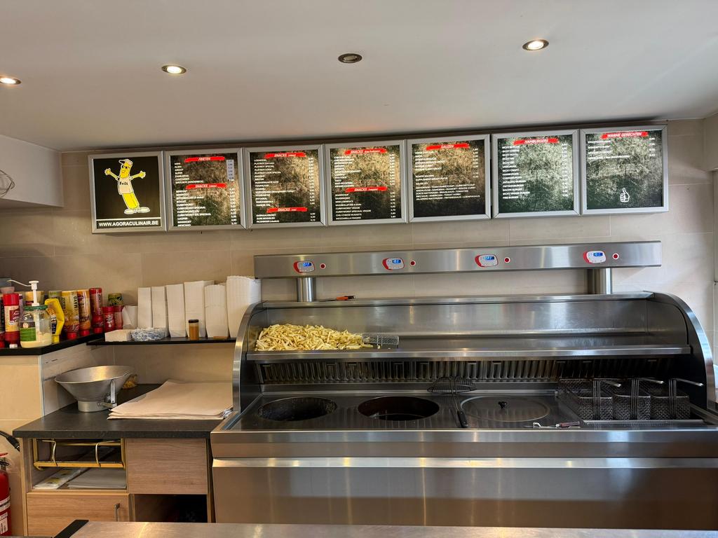 Prenez une friteuse, Enlèvement ou Envoi, Snacks