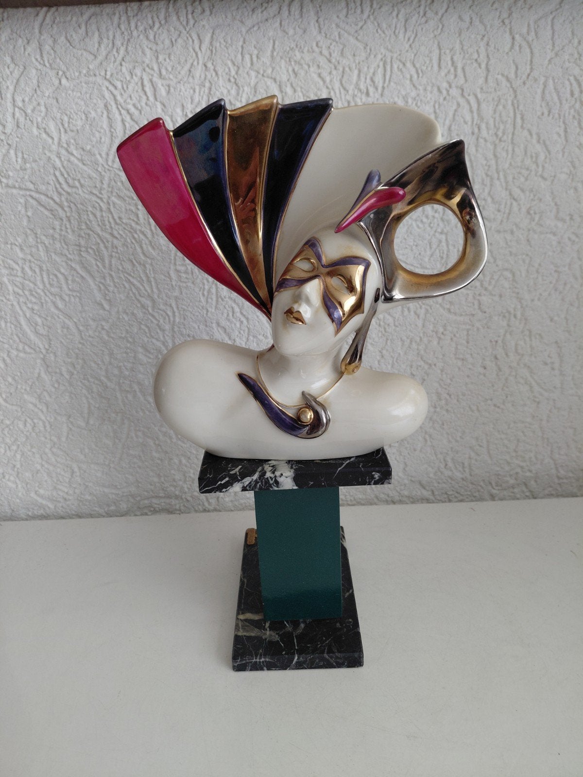 vintage Galos beeld, Antiquités & Art, Enlèvement ou Envoi