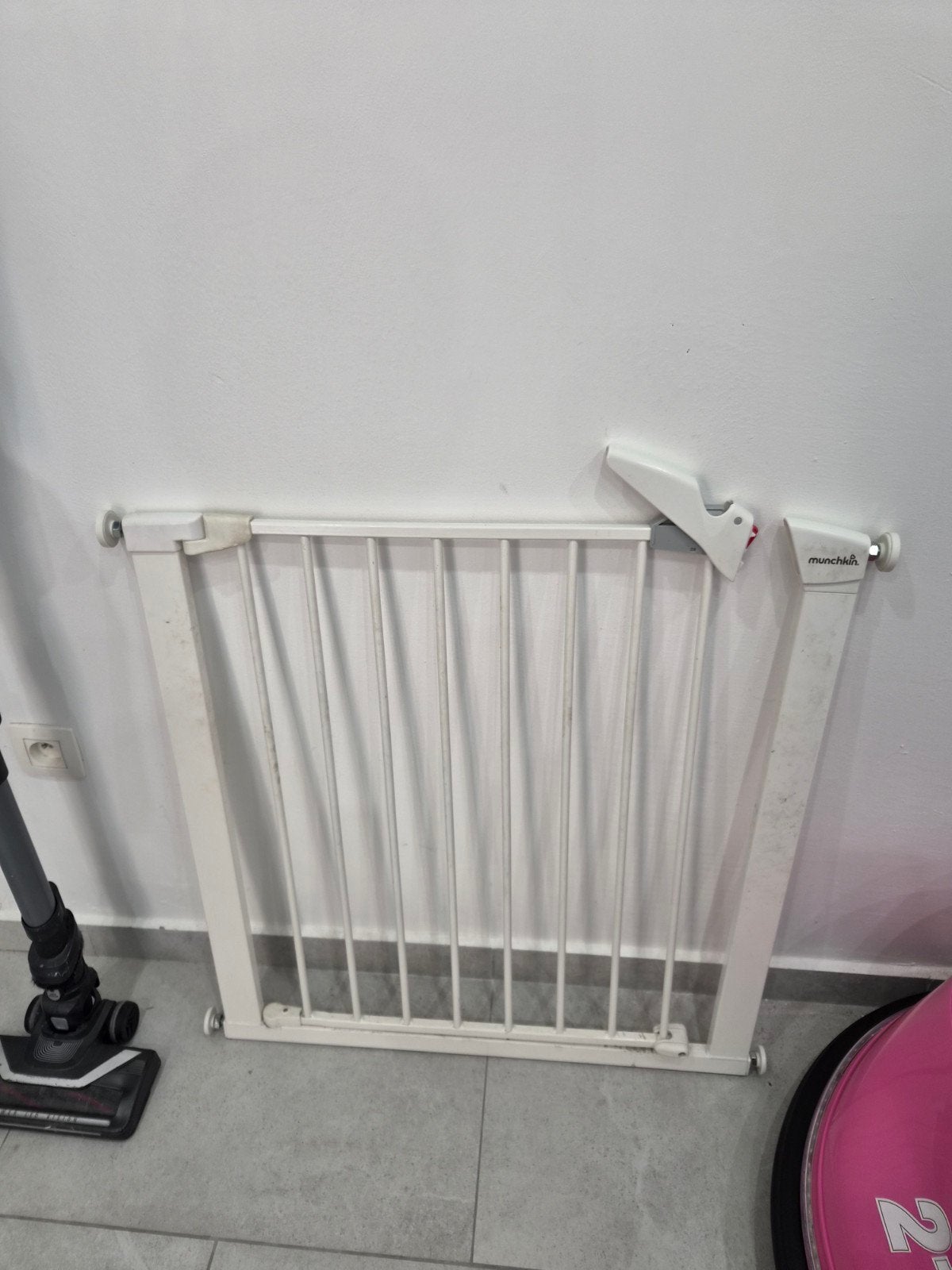 BARRIÈRE DE SÉCURITÉ COMPLET, Barrière de sécurité, 100 à 115 cm, Comme neuf, Enlèvement