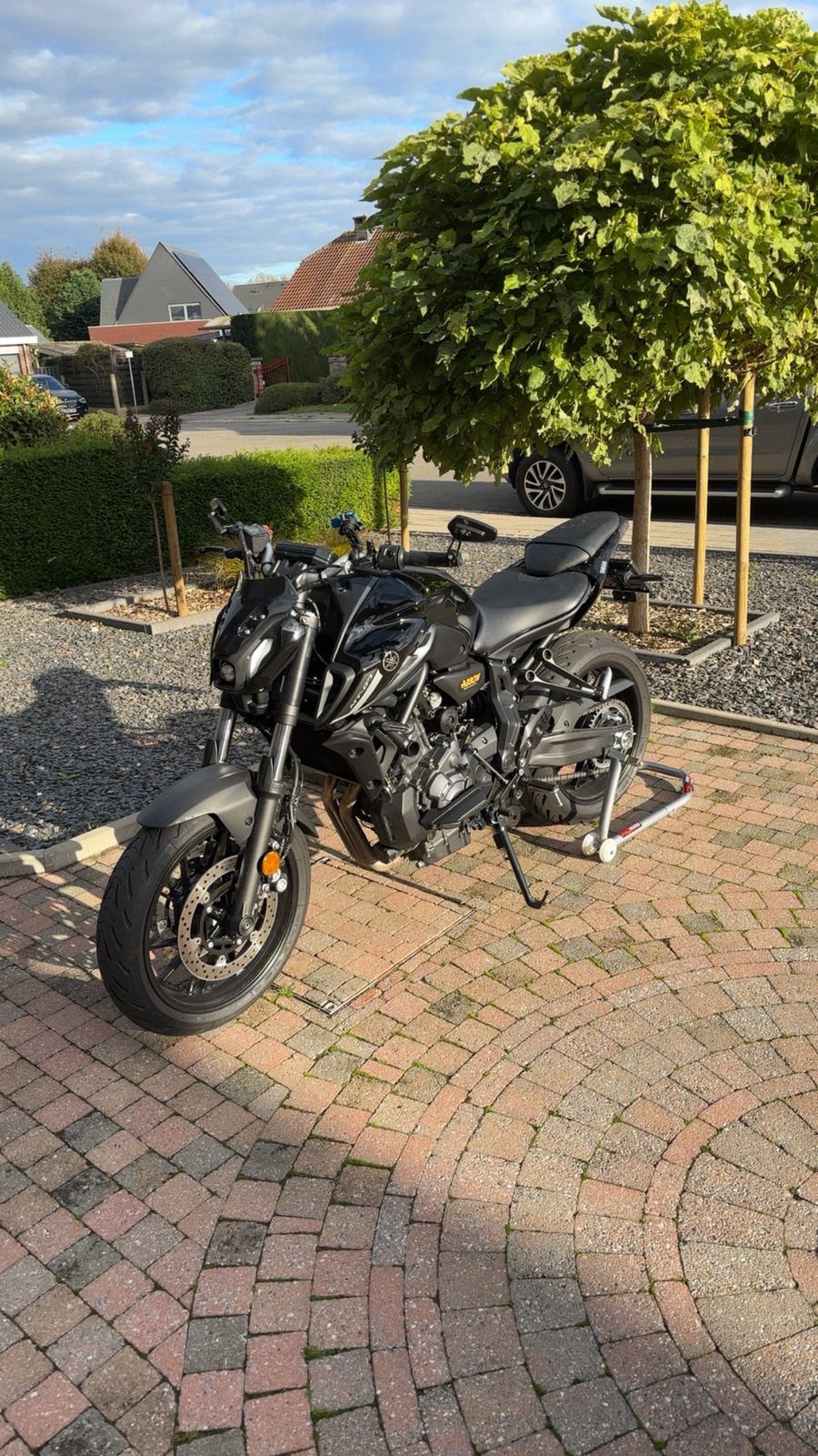Yamaha mt07 A2 te koop, Motoren, Motoren | Yamaha, Particulier, Naked bike, 12 t/m 35 kW, 2 cilinders, Minimaal motorrijbewijs A2