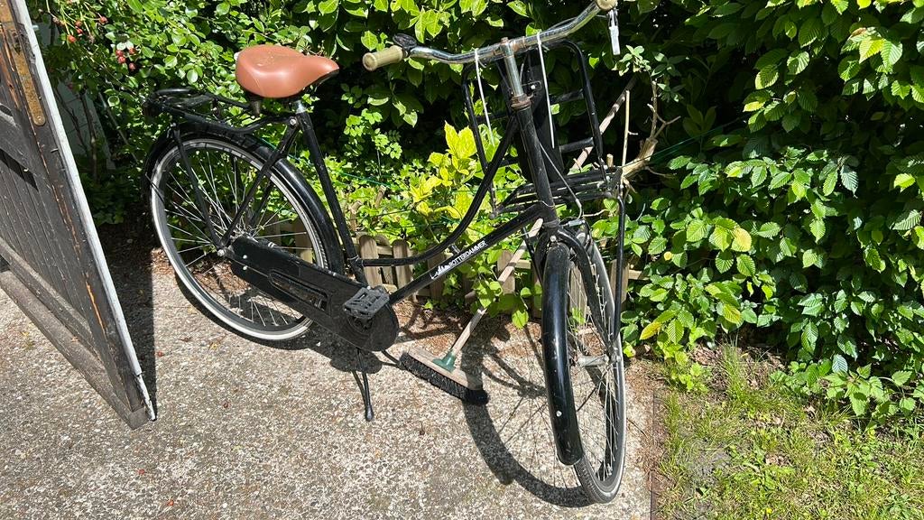 Oma fiets rotterdammer, Fietsen en Brommers, Ophalen, Zo goed als nieuw
