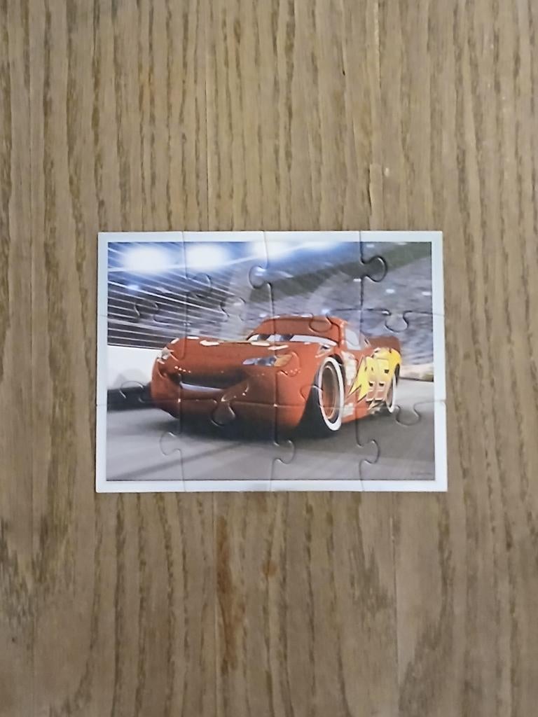 Set van 10 Disney Cars Puzzels, Enlèvement ou Envoi, Plus de 50 pièces, Utilisé, 4 à 6 ans