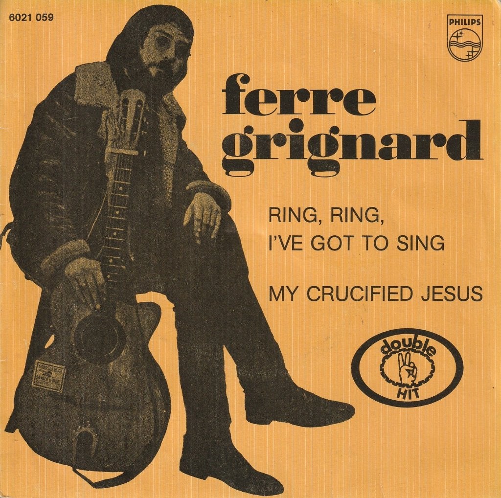 Ferre Grignard - Ring, ring, I've got to sing - Belpop, Gebruikt, Verzenden, 7 inch, Fotohoes