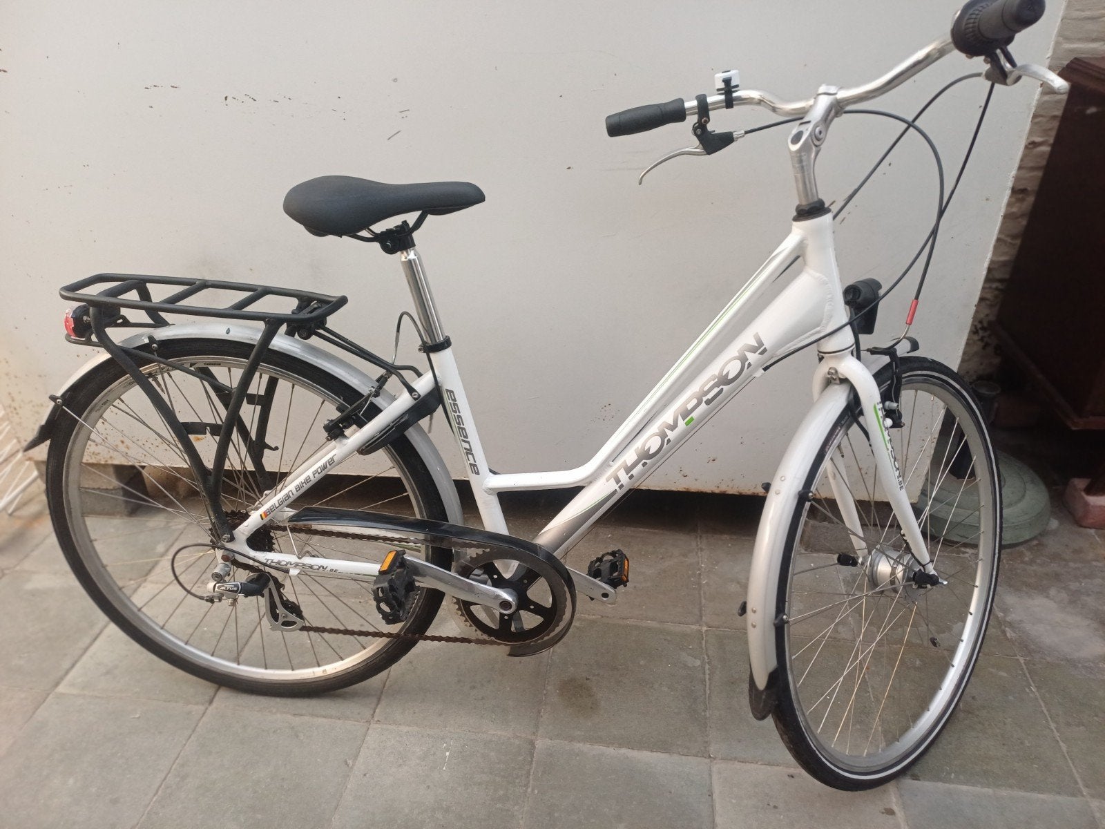 Thompson damesfiets met 7versnellingen, Ophalen