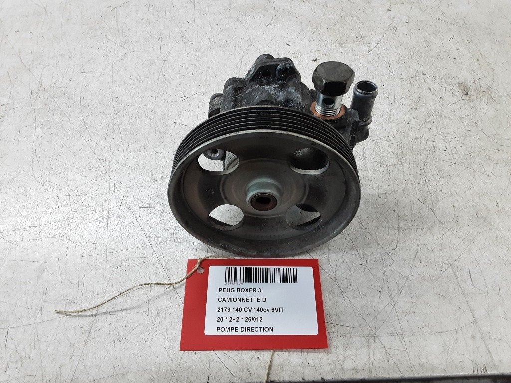 POMPE DE DIRECTION Peugeot Boxer (U9) (9805820980), Kontakt-peugeot@peugeot.com, Utilisé, Peugeot Deutschland GmbH, Bahnhofsplatz
65423  Rüsselsheim, DE