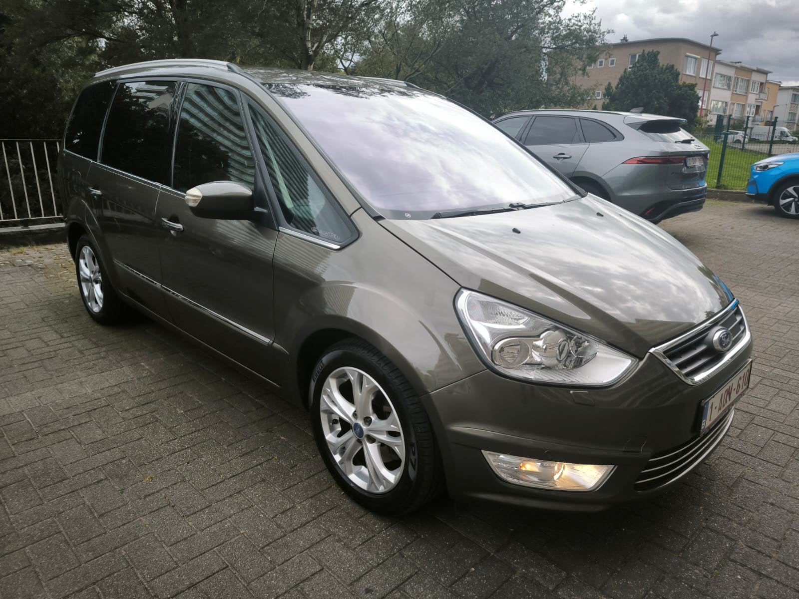 Ford galaxy 2.0 tdci 2012 automatic 7pl titanium full opties, Autos, Euro 5, Beige, 7 places, Entretenue par le concessionnaire