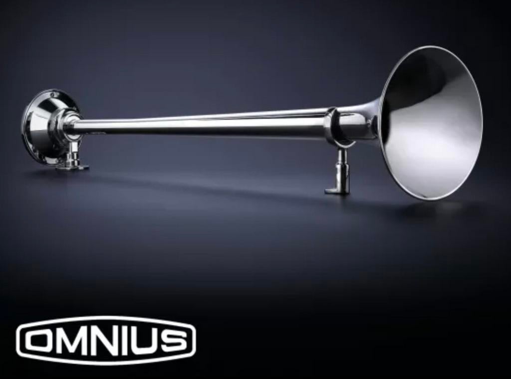 Omnius coltrane 750 rvs luchthoorn + aansluitset, Auto-onderdelen, Ophalen