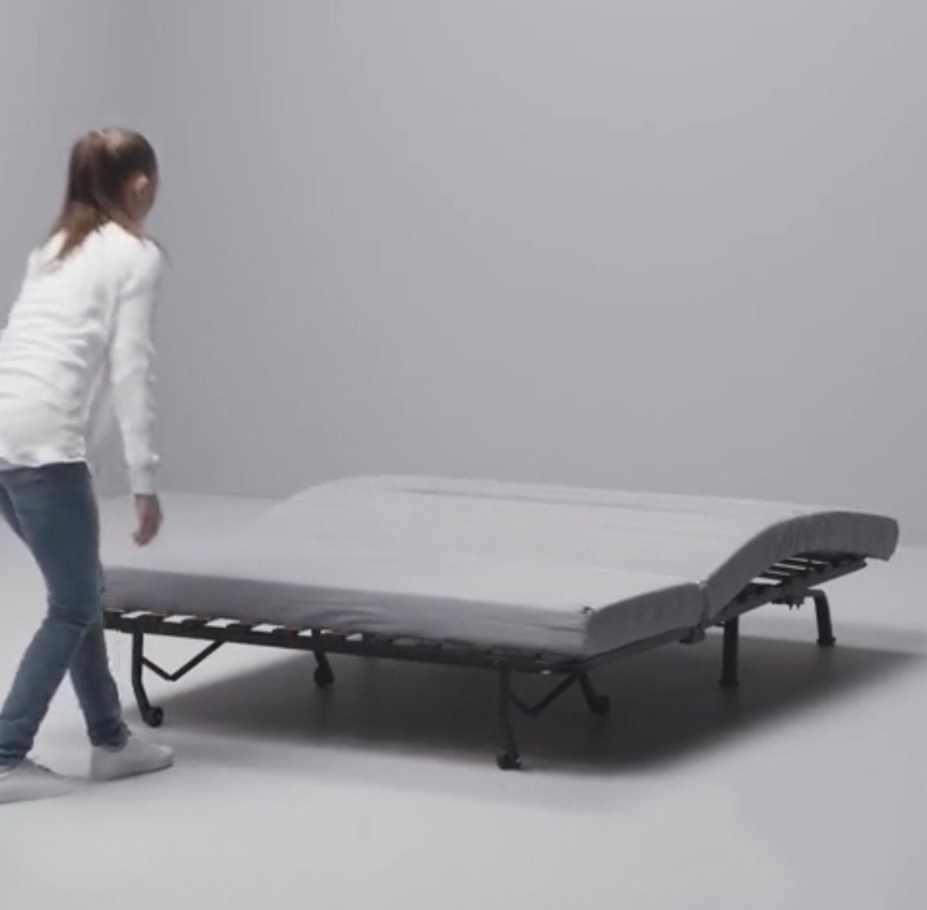 Canapé lit IKEA de 2020, Maison & Meubles, 140 cm, Enlèvement, Utilisé, 200 cm