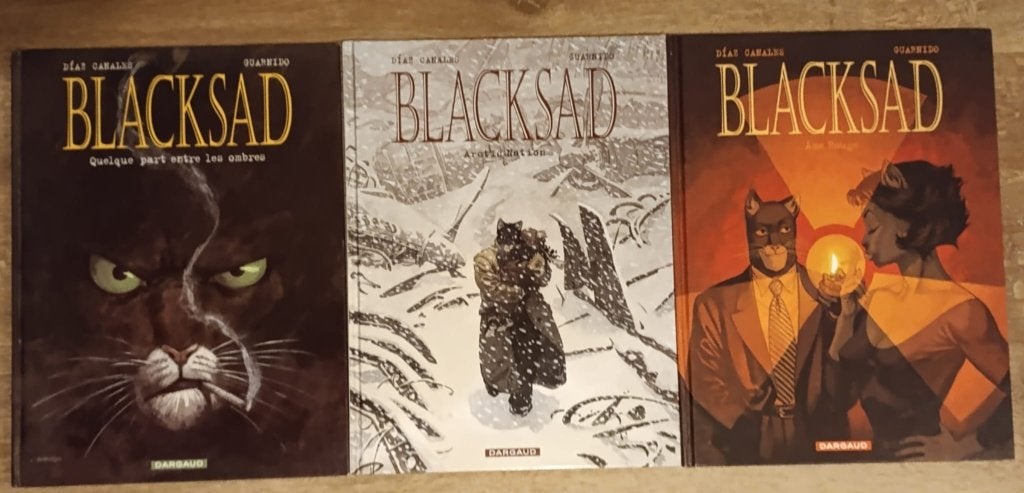 Blacksad - Tomes 1,2,3, Boeken, Meerdere stripboeken, Ophalen, Zo goed als nieuw