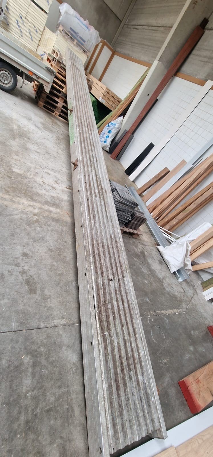 Loopbrug  8m, Doe-het-zelf en Bouw, Ladders en Trappen, Ophalen