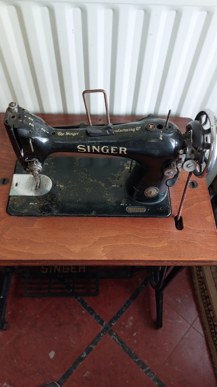 Machine à coudre Singer, Antiquités & Art, Enlèvement