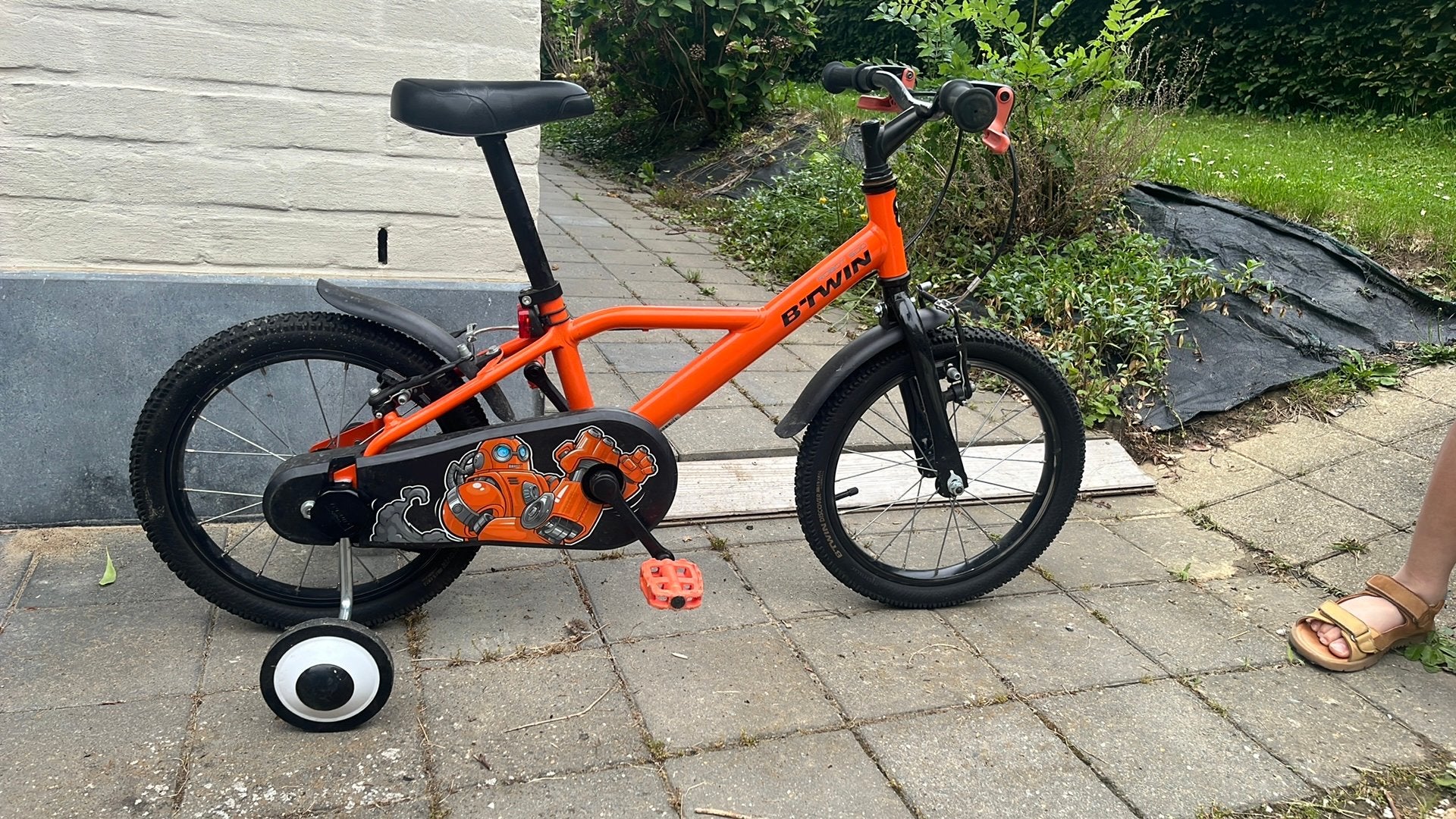 Vélo pour enfants de 3 à 6 ans avec roues de support, Enlèvement, Comme neuf