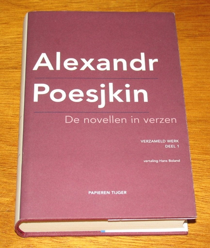 Alexander Poesjkin - De novellen in verzen  (Verz. Werk 1), Boeken, Ophalen of Verzenden, Gelezen
