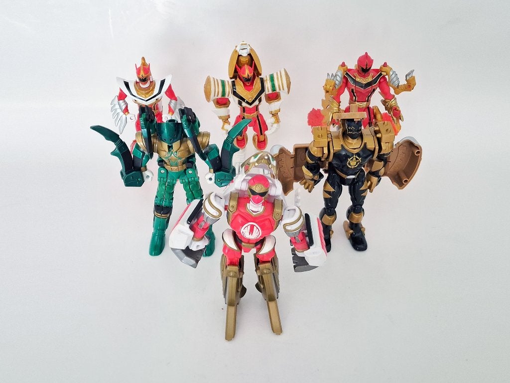 Power Rangers Morphing Rangers, Ophalen of Verzenden, Gebruikt