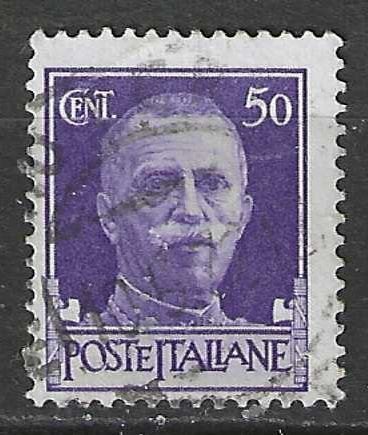Italie 1929/1930 - Yvert 232 - Victor Emmanuel III (ST), Envoi, Affranchi