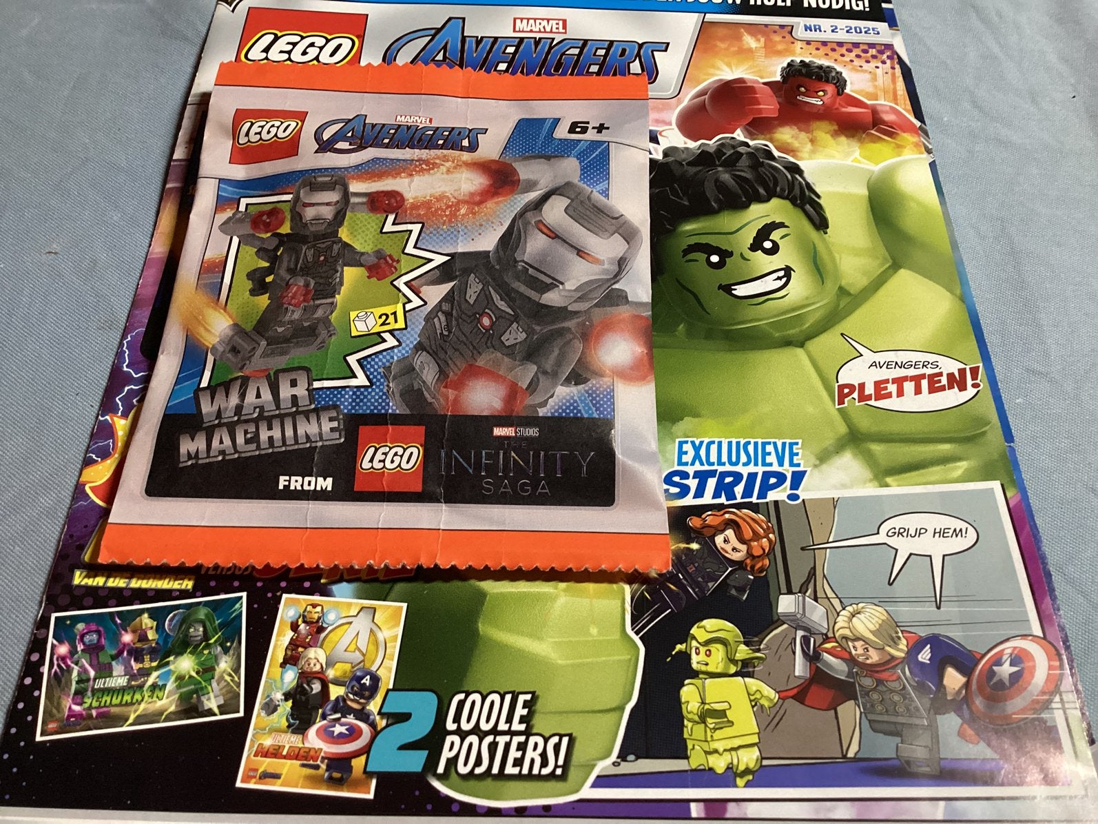 Lego advengers, Ophalen of Verzenden, Zo goed als nieuw, Compleet, Lego