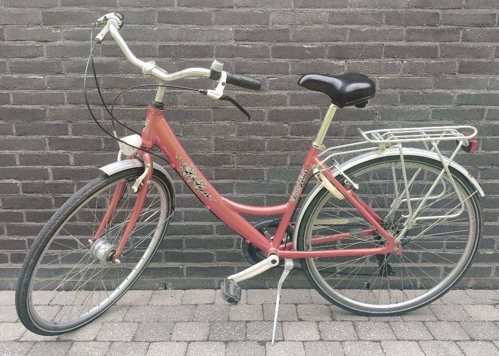 Tienerfiets L'avenir Eclipse, Vélos & Vélomoteurs, Vélos | Filles, Utilisé, 26 pouces ou plus, Vitesses, Frein sur jante, Enlèvement