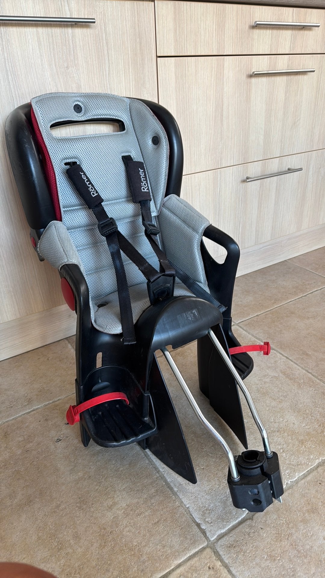 Römer Jockey fietsstoel, Repose-pieds, Enlèvement, Utilisé, 9 à 18 kg
