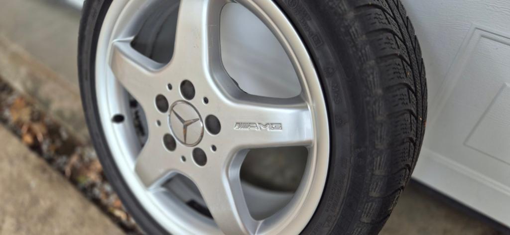 Jantes Mercedes 17 (AMG), Autos : Pièces & Accessoires, Pneus & Jantes, Enlèvement, Pneu(s)