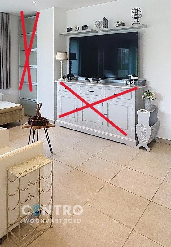 TV SMART XL decoratie bijzettafel stoelen Bed BIEDEN AUB, Ophalen