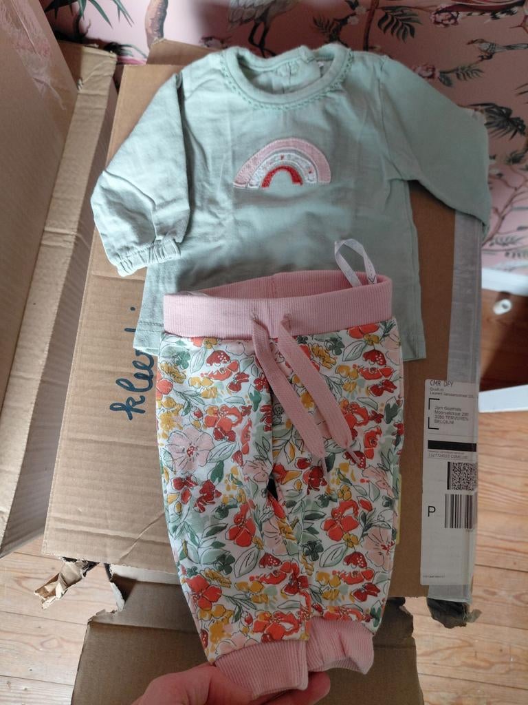 Babykleding MEISJE - maat 56 - veel keuze, Ophalen