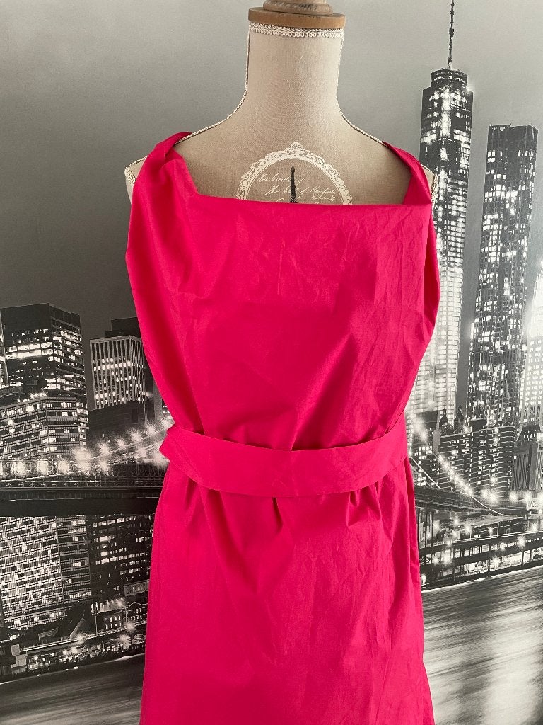 prachtige roze zomer jurk kleed - 42, Kleding | Dames, Jurken, Verzenden, Maat 42/44 (L), Zo goed als nieuw, Knielengte