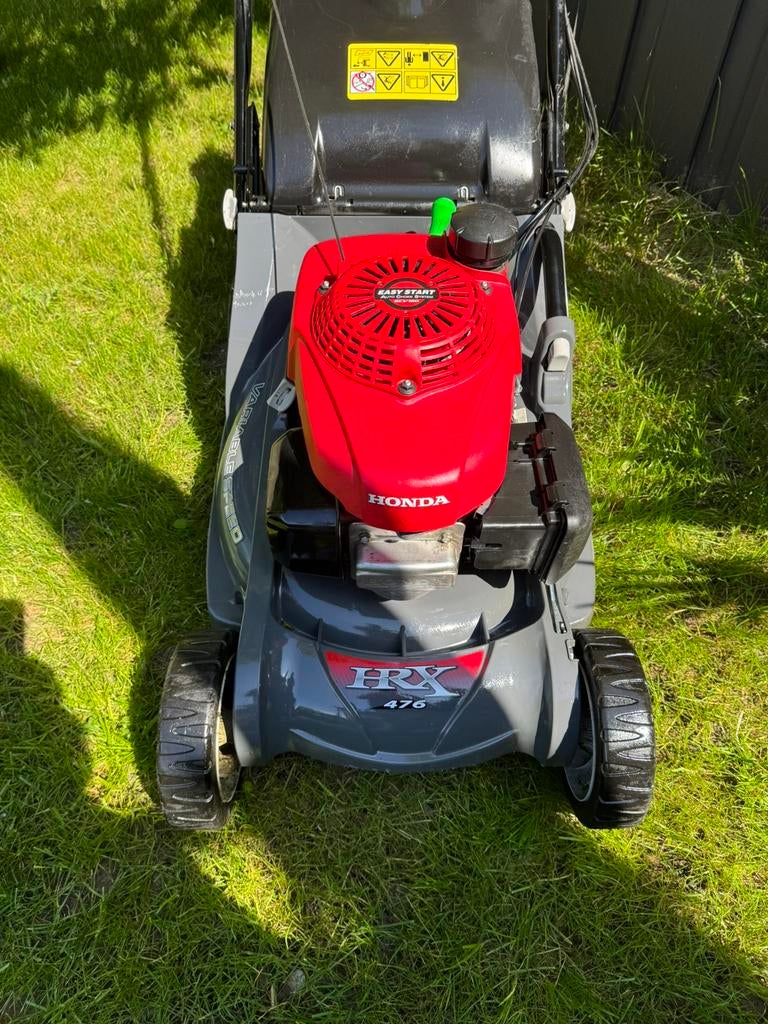 HONDA HRX 476 zelfrijdende maaier werkt perfect, Tuin en Terras, Ophalen, Zo goed als nieuw