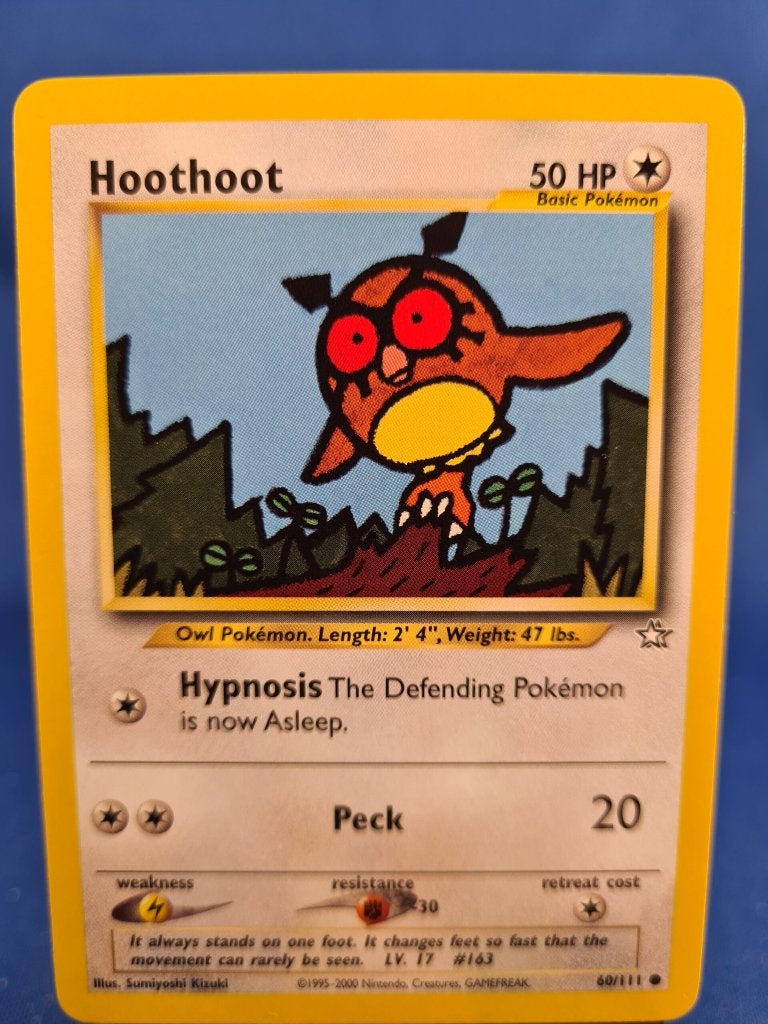 Hoothoot 60/111 - Neo Genesis, Envoi, Utilisé